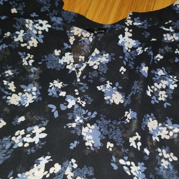 H&M floral MAMA maternity blouse - Picture 2 of 2